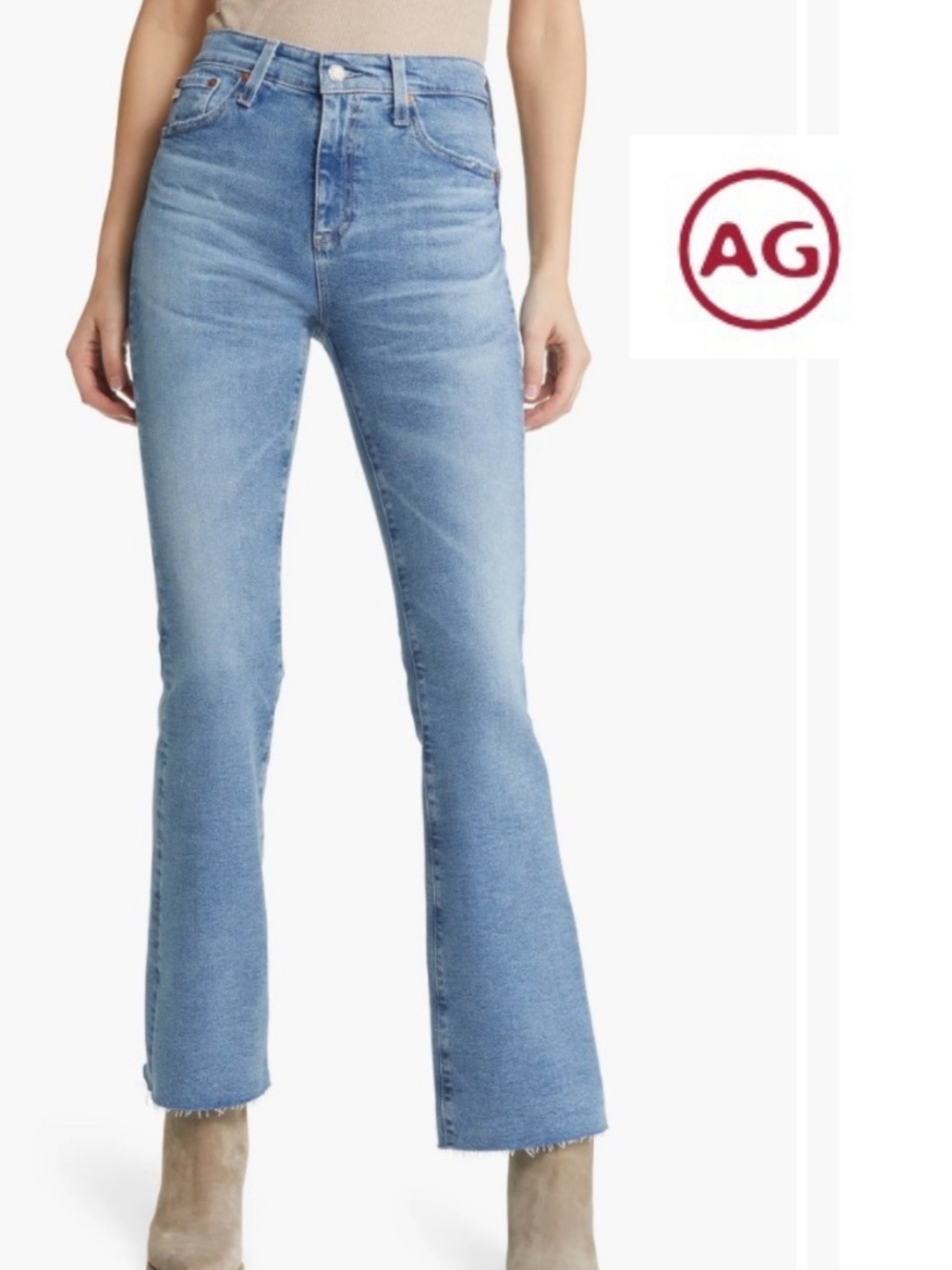 AG Farah High Rise boot cut jeans, 30,  CB2650